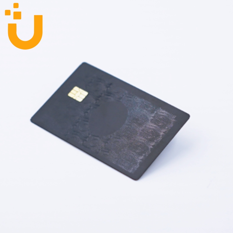metal nfc cards with nfc and chip 
