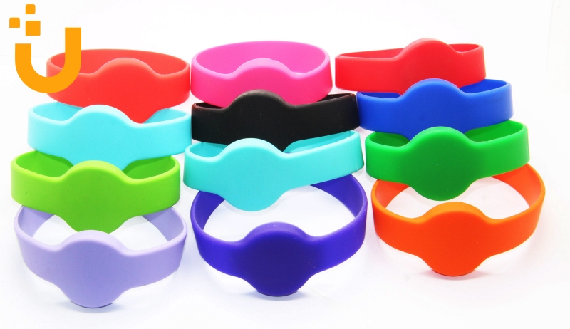 silicone rfid wristbands for festival 