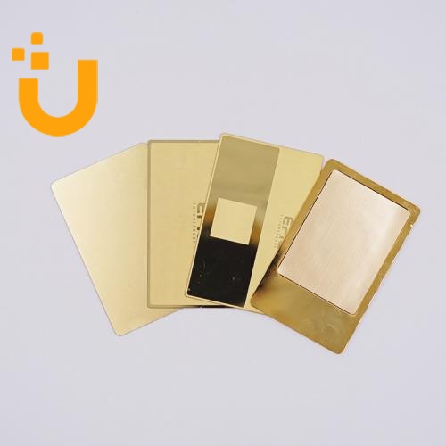 RFID Golden Metal Card