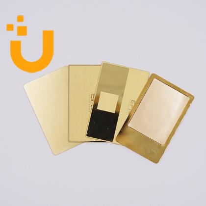 RFID Golden Metal Card