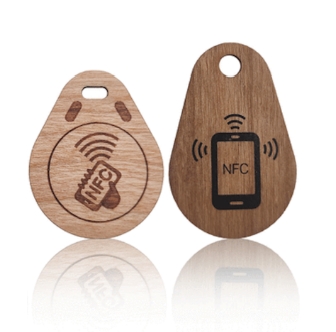  How Does A NFC Wooden Key Tag Hotel Security and Convenience